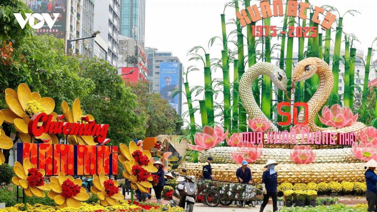 Nguyen Hue Flower Street to Celebrate Lunar New Year 2026 for Eight Days